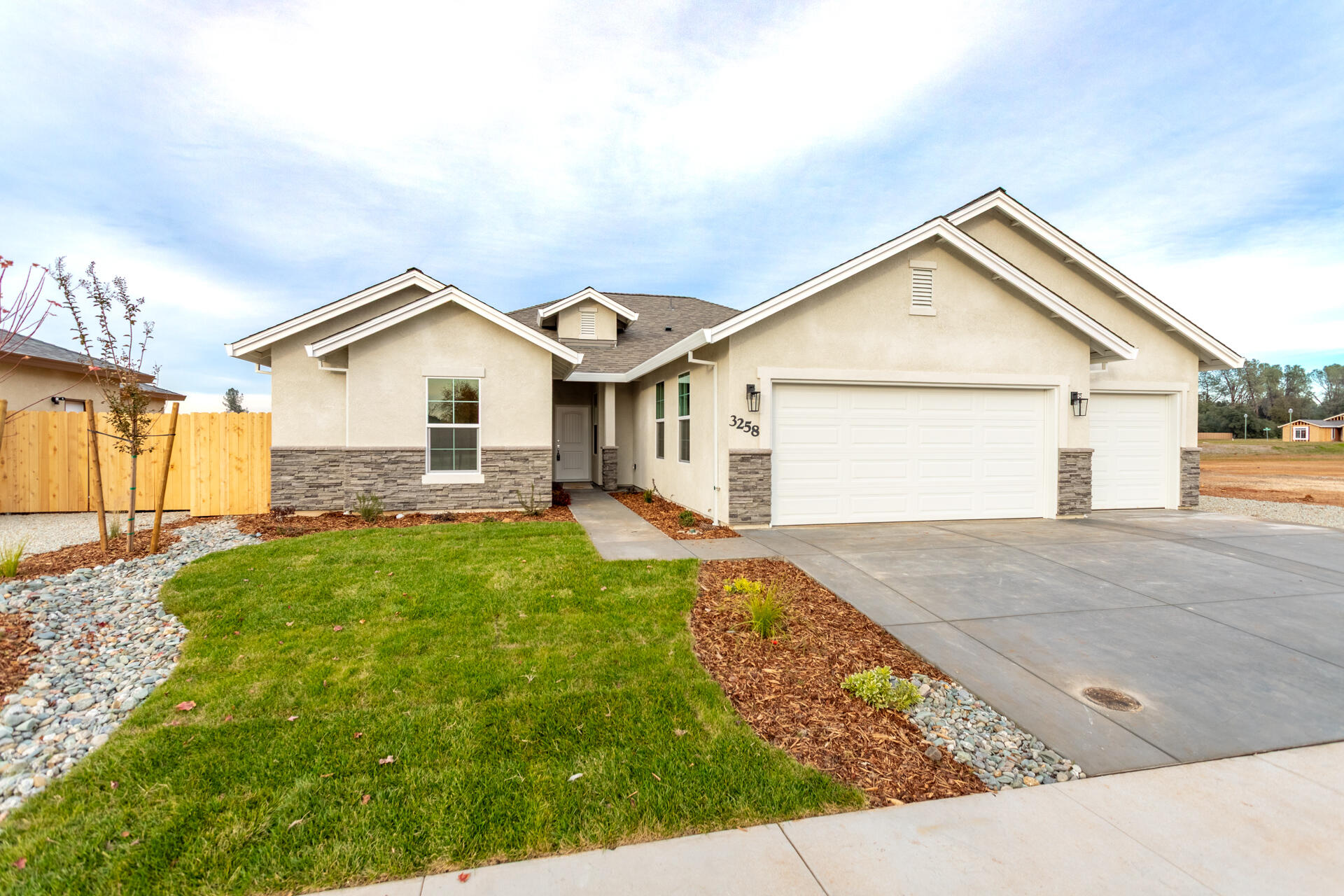 3258 Lower Lane Redding, CA 96002 - Photo 27 of 27 a view of a house with backyard