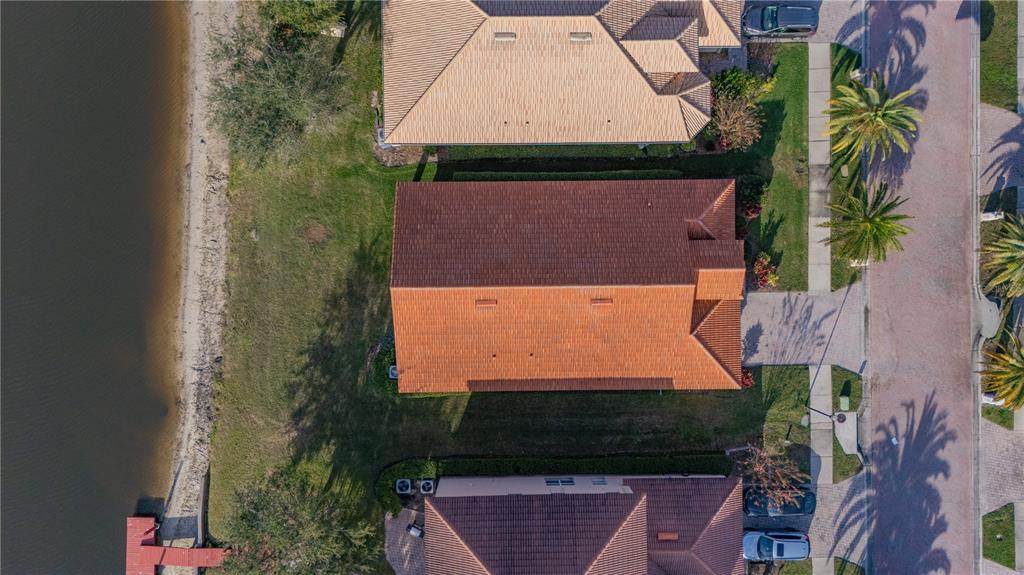 18028 Java Isle Drive Tampa, FL 33647 - Photo 10 of 53 an aerial view of a house with a yard