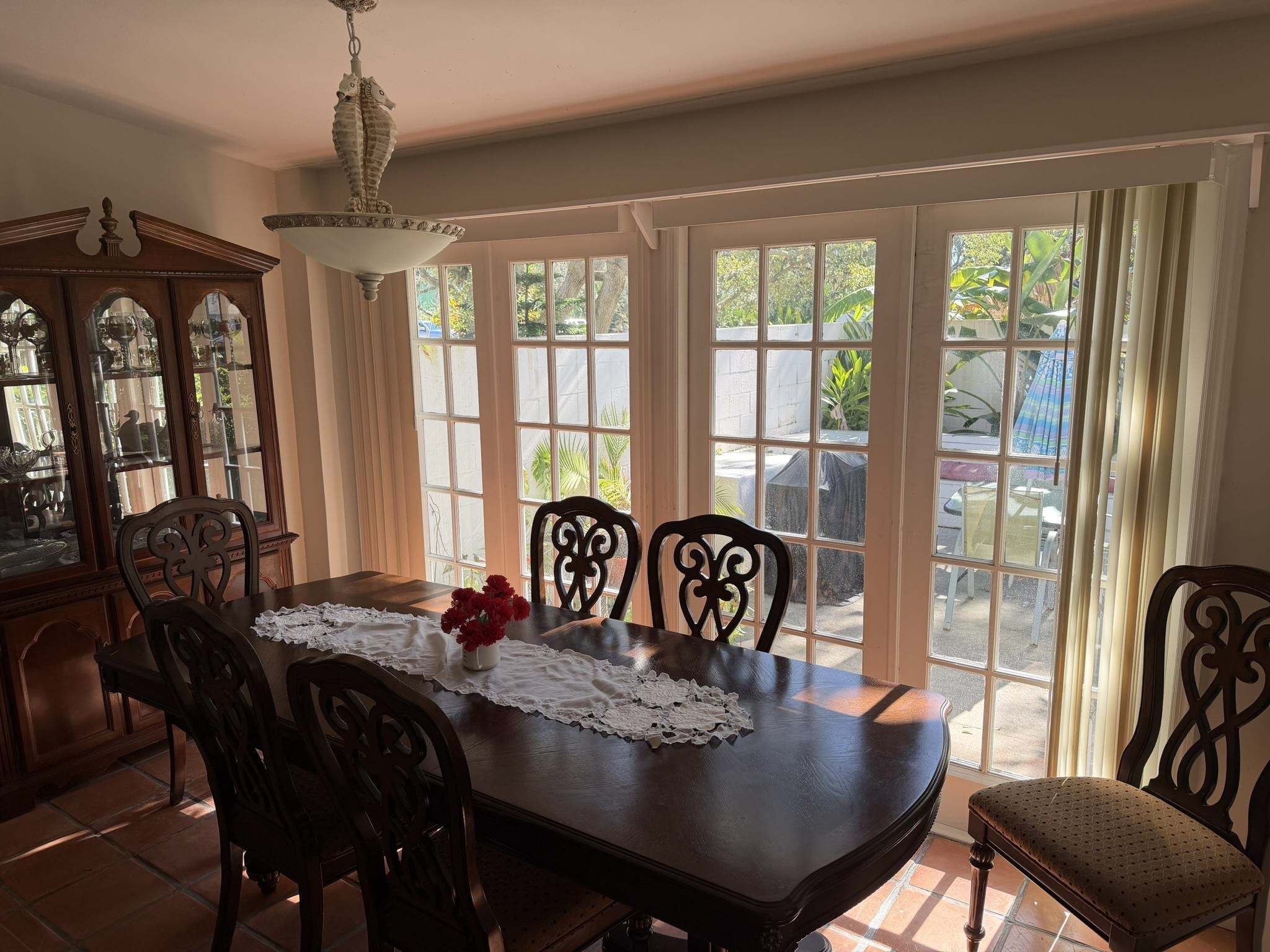 404 Fifteenth Street St. Augustine, FL 32084 - Photo 8 of 23 a view of a dining room with furniture window and outside view