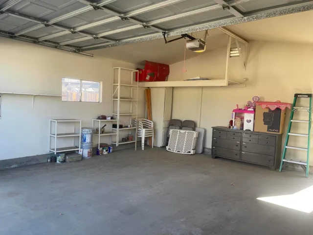 a view of storage and utility room