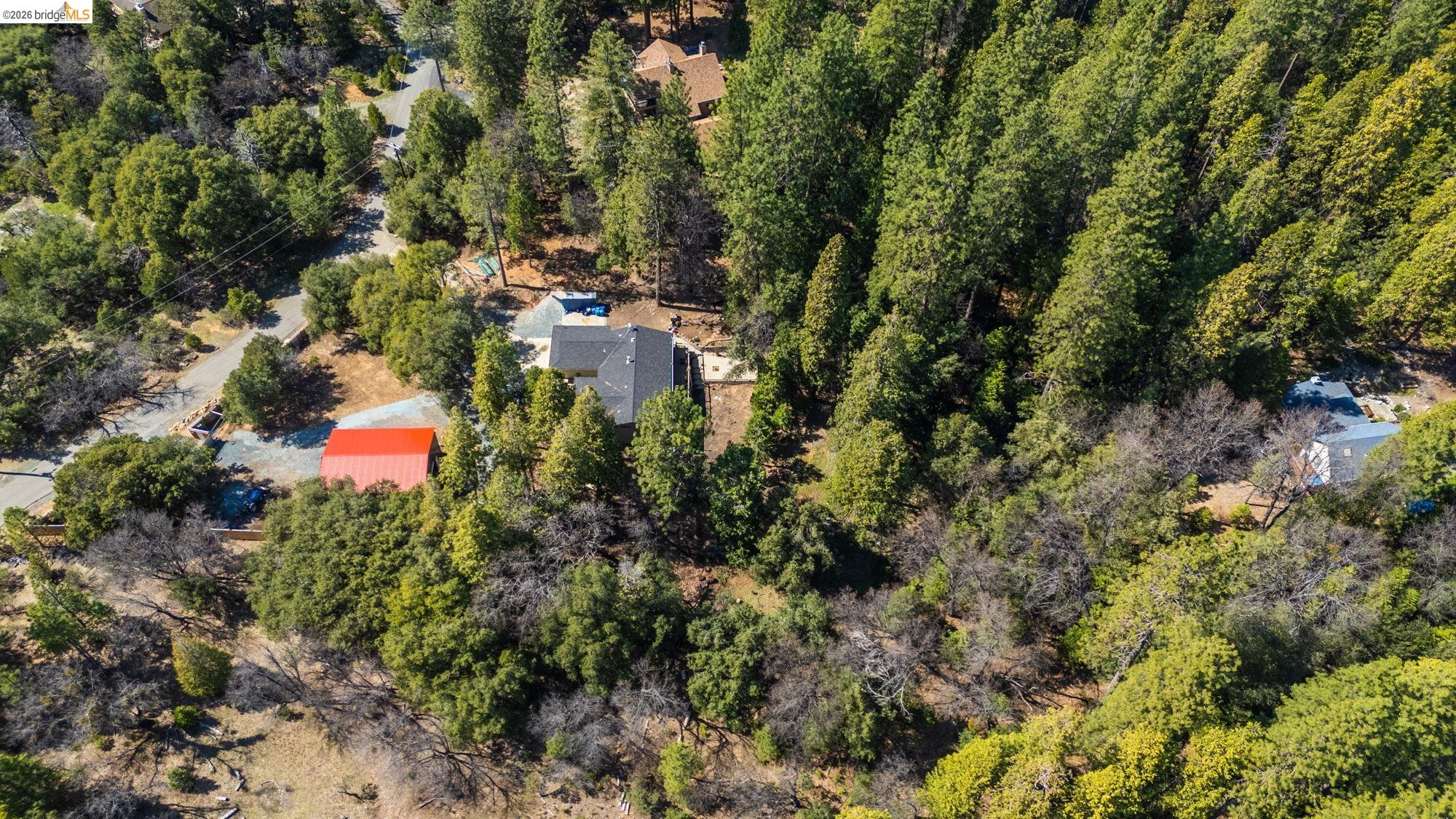 23615 Elizabeth Peak Road Twain Harte, CA 95383 - Photo 38 of 38 Aerial view of property and surrounding area