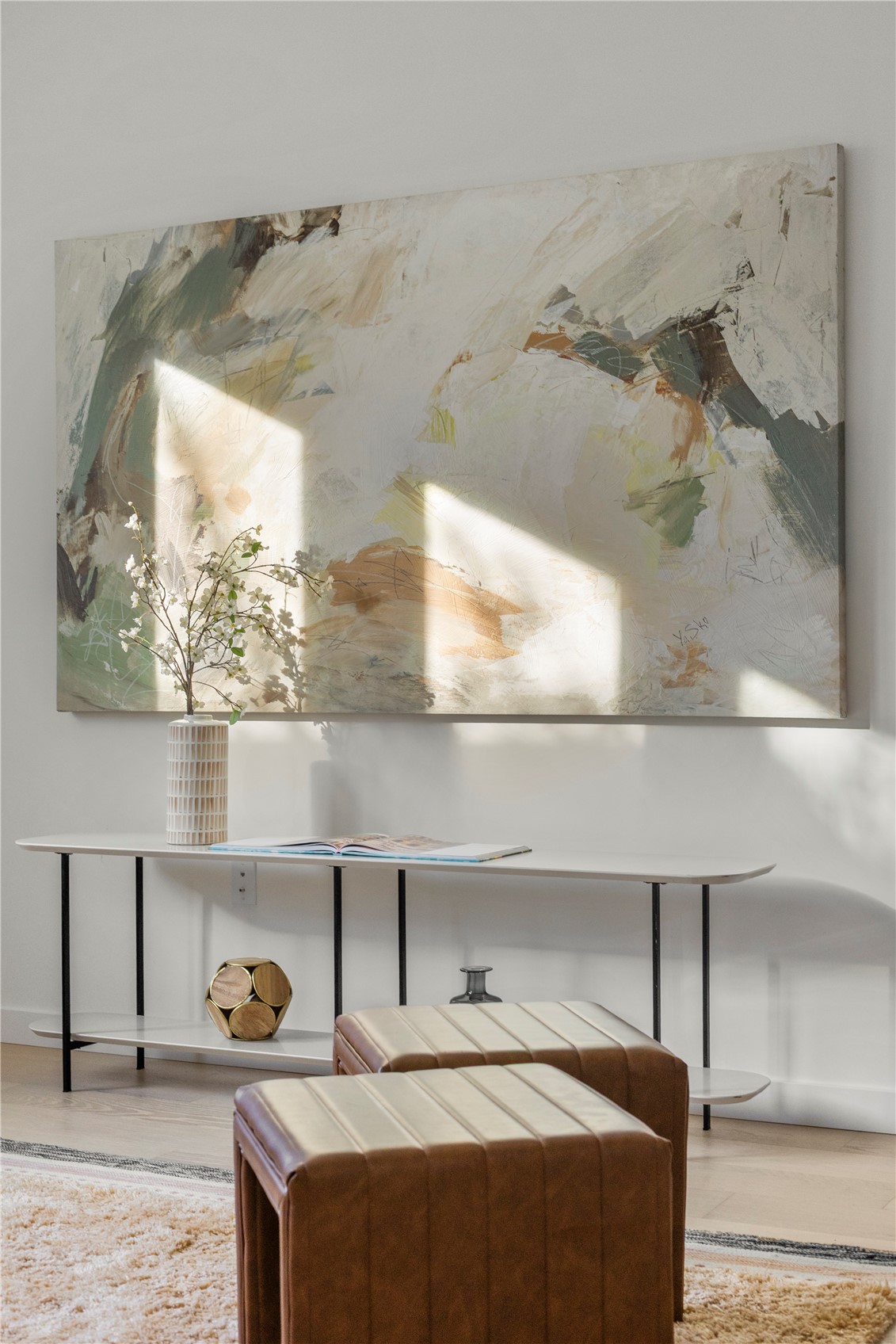 4121 B Chilberg Avenue Southwest Seattle, WA 98116 - Photo 9 of 29 a bedroom with a bed and a lamp with the mirror