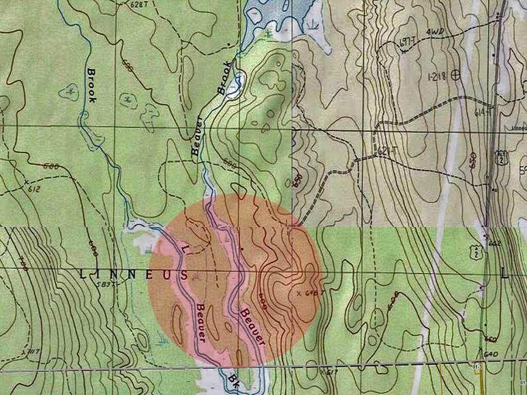 10-a-17-57 Fire Road Linneus, ME 04730 - Photo 3 of 10 contour-map-elevation-me-la
