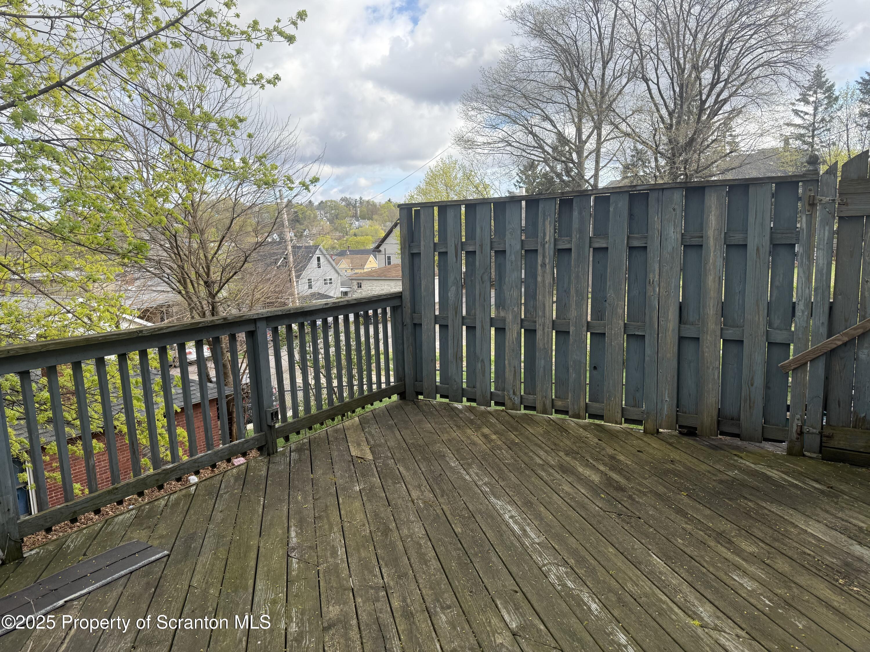 315 Wheeler Avenue Scranton, PA 18510 - Photo 10 of 18 a view of a wooden deck