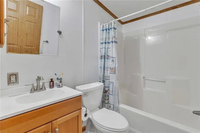 a bedroom with a bed and a closet