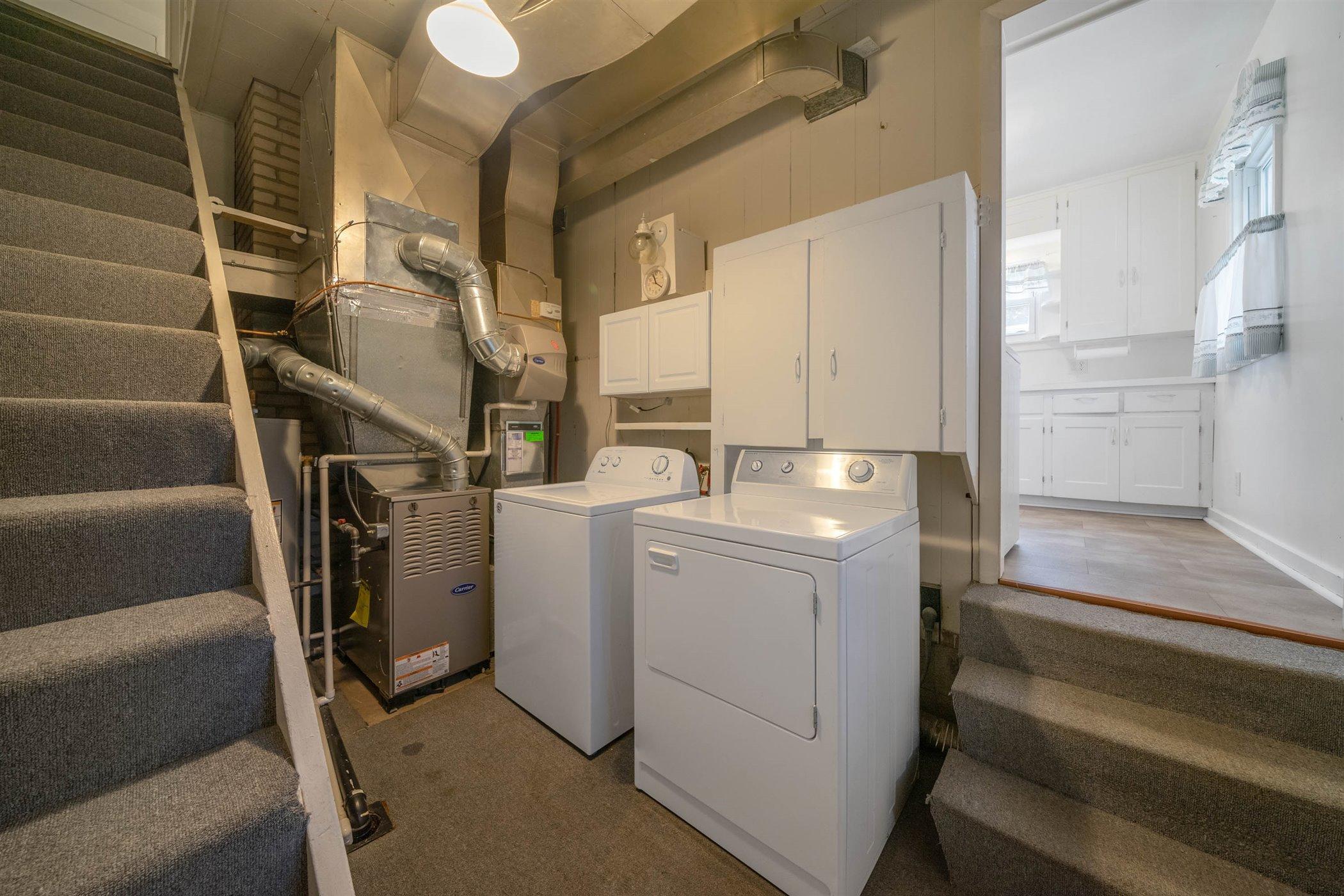 608 Clement Road Lansing, MI 48917 - Photo 14 of 34 MAIN FLOOR Laundry off of Kitchen