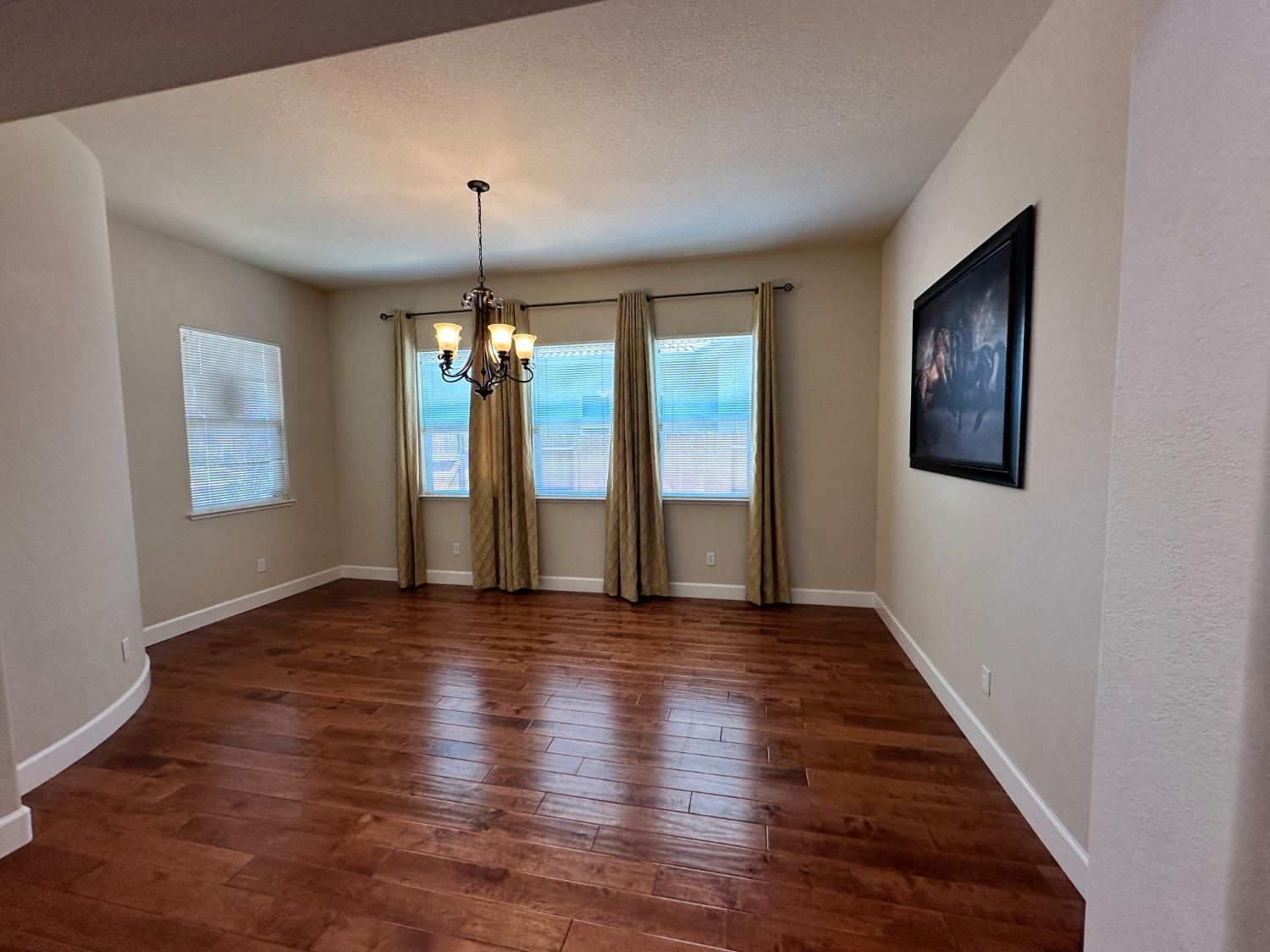 1040 Birch Run Way Manteca, CA 95336 - Photo 6 of 52 an empty room with wooden floor and windows