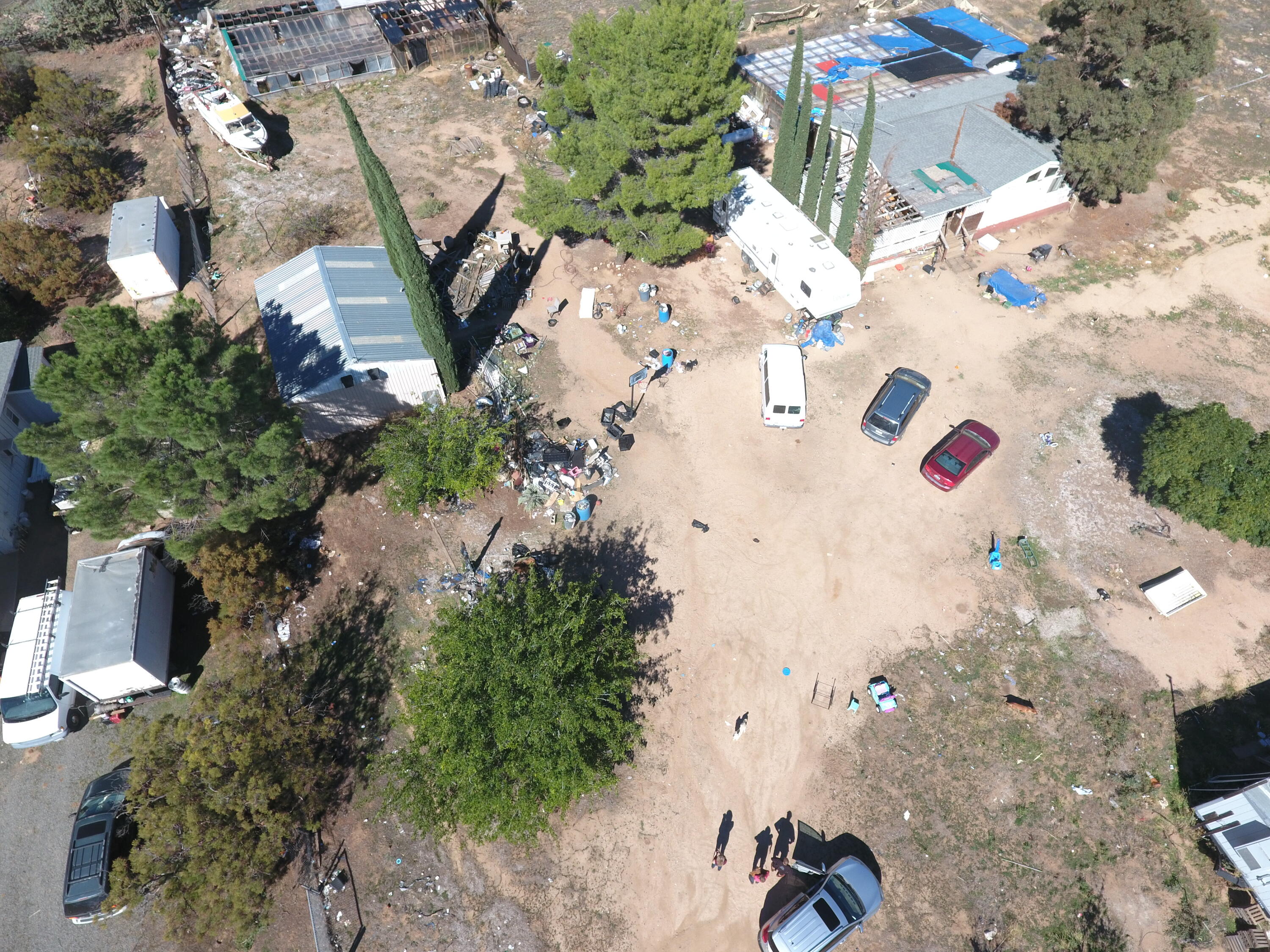 59620 Grandon Road Anza, CA 92539 - Photo 2 of 6 an aerial view of a house with a yard