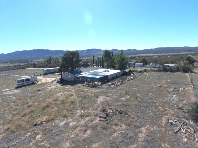 a view of a outdoor space with mountain view