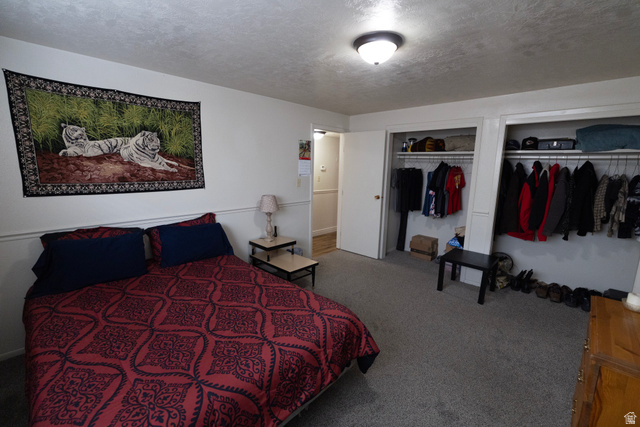 314 West Center Street, Unit A83 Bountiful, UT 84010 - Photo 14 of 19 Bedroom featuring carpet floors, and two closets