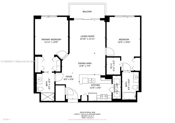 $3,500 | 19501 West Country Club Drive, Unit PH10, Aventura, FL 33180