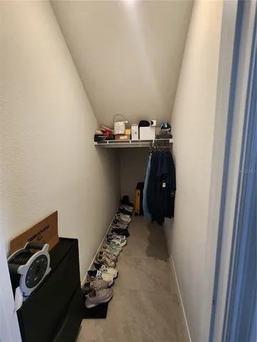 a view of water heater room