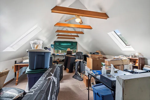 a view of storage and utility room