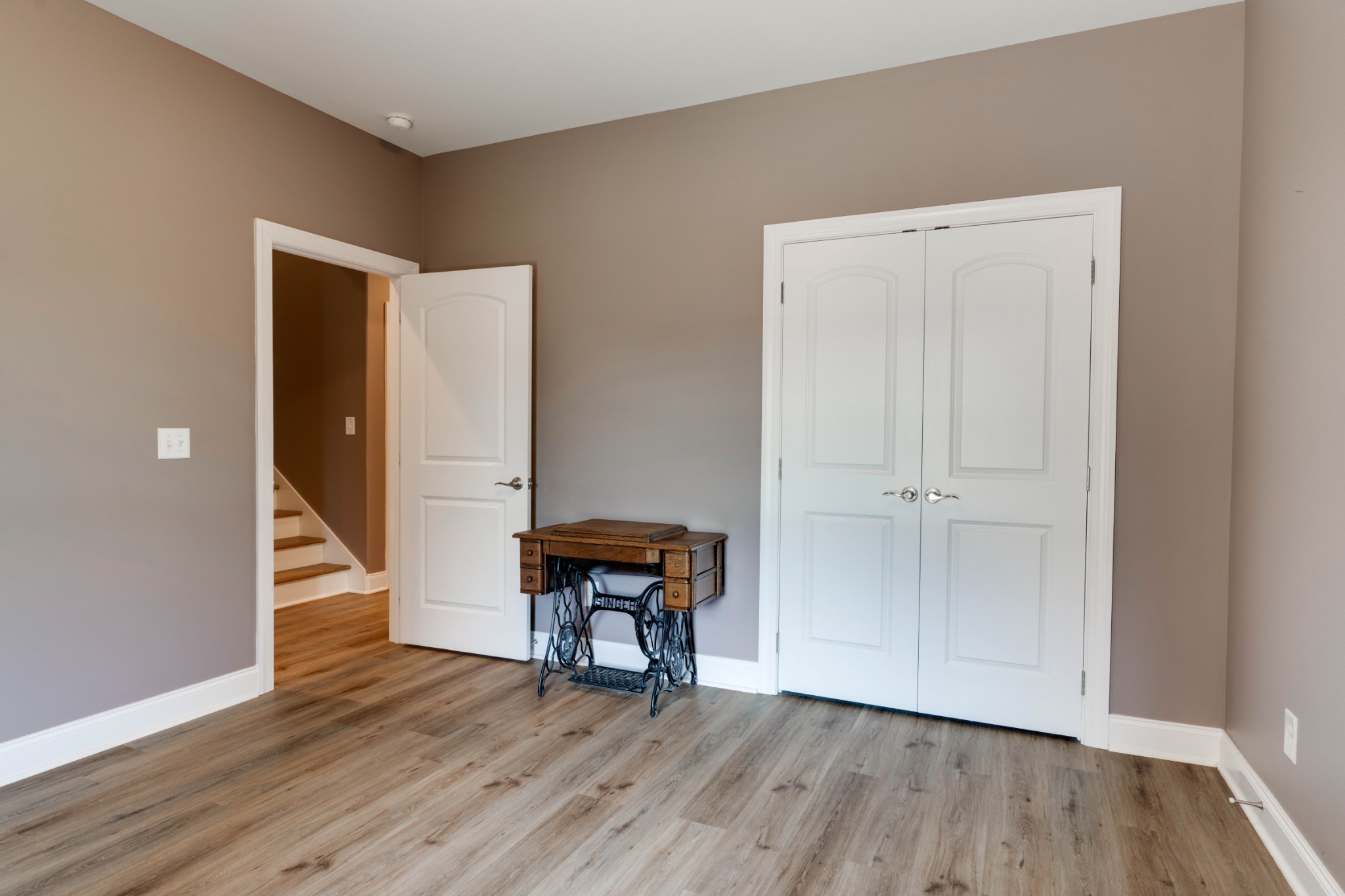 449 West Foxrun Springfield, TN 37172 - Photo 17 of 27 a view of an empty room with wooden floor and a window