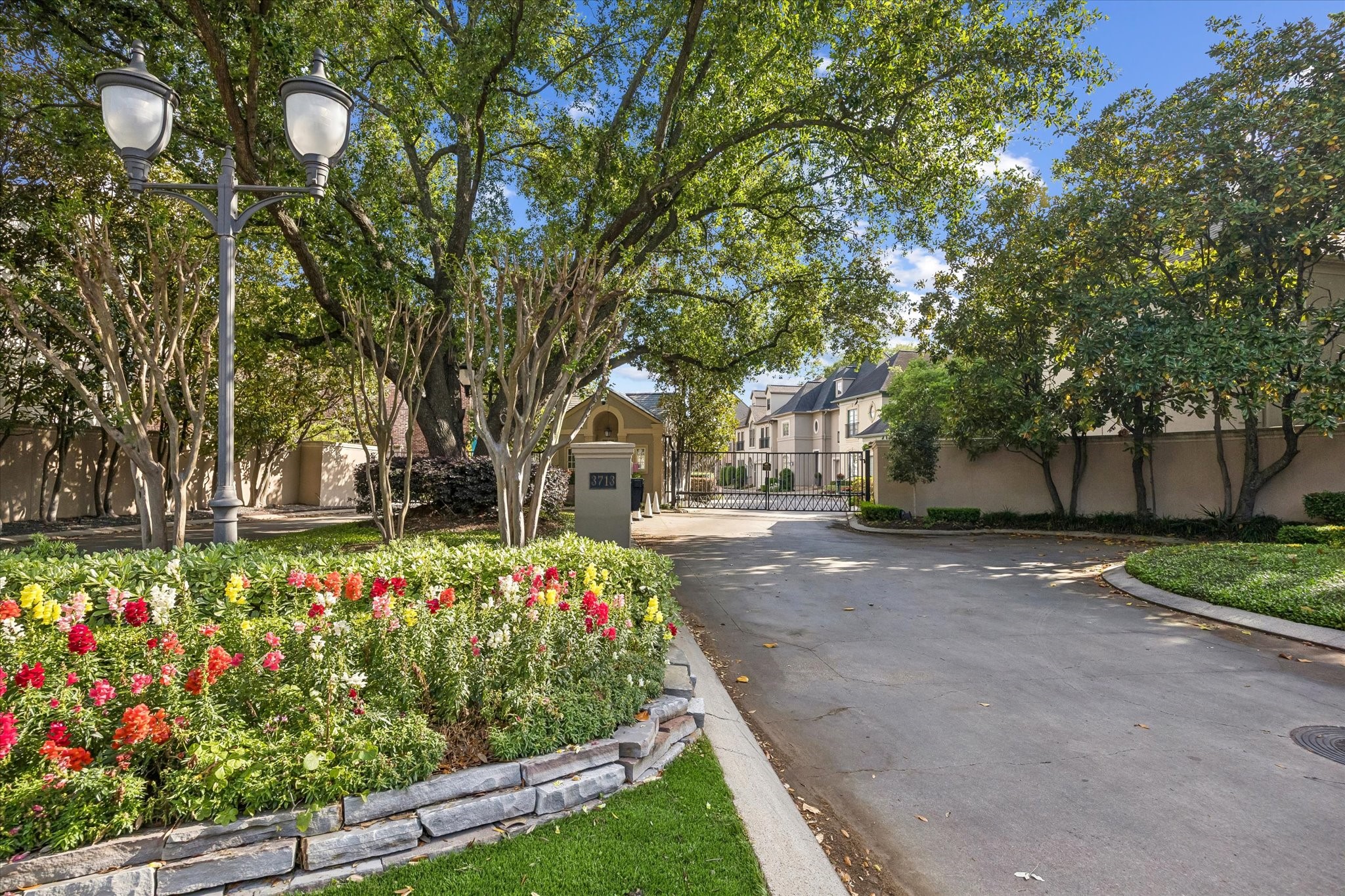 2627 Sutton Court Houston, TX 77027 - Photo 33 of 34 Set within a gated community, this home delivers the ease of lock-and-leave luxury while being just minutes from exceptional dining and shopping.