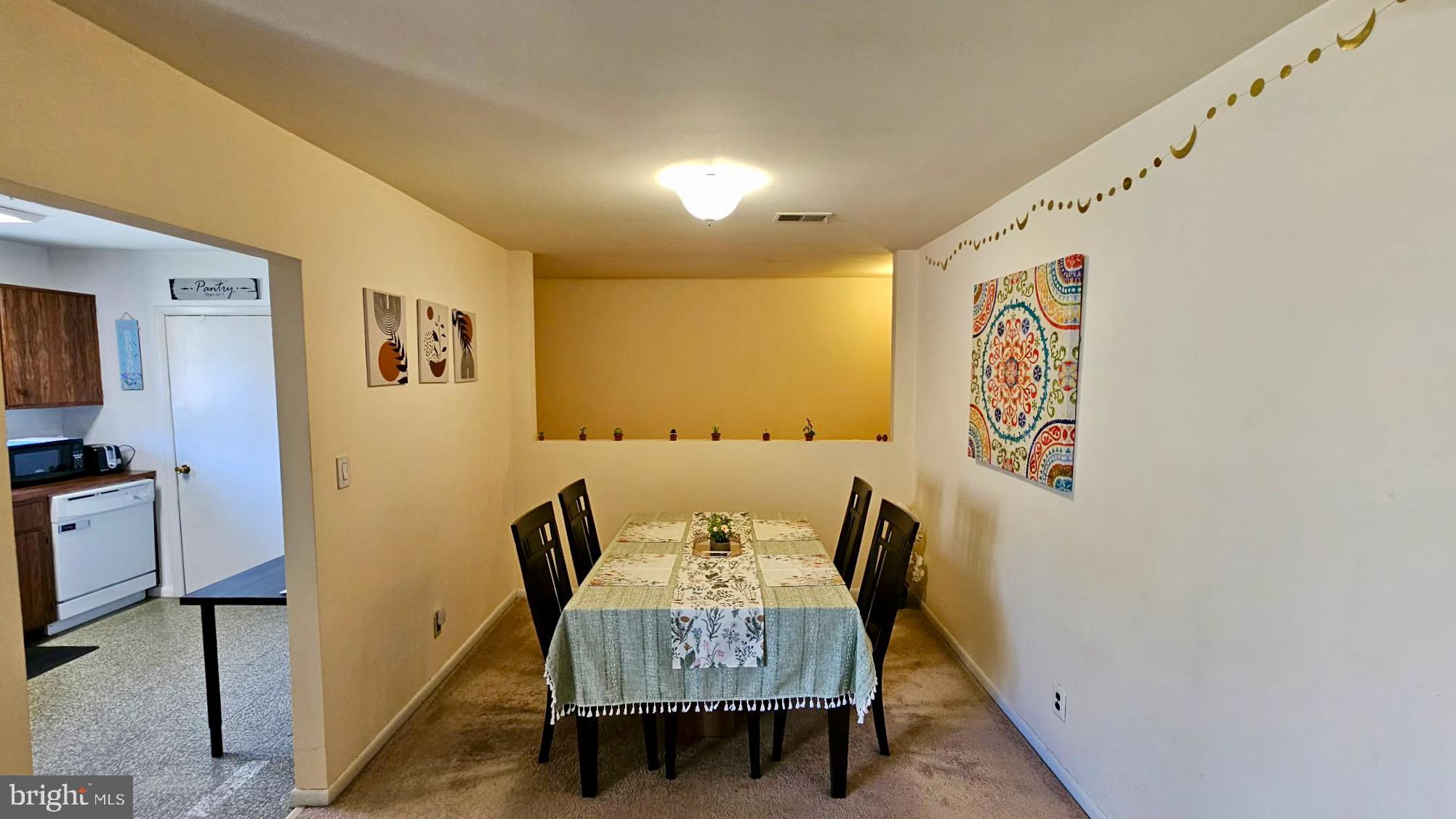 1475 Mt Holly Road, Unit B5 Beverly, NJ 08010 - Photo 6 of 23 Dining Area with open wall to staircase