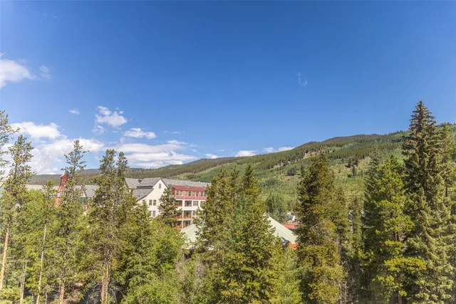 a aerial view of a houses with yard