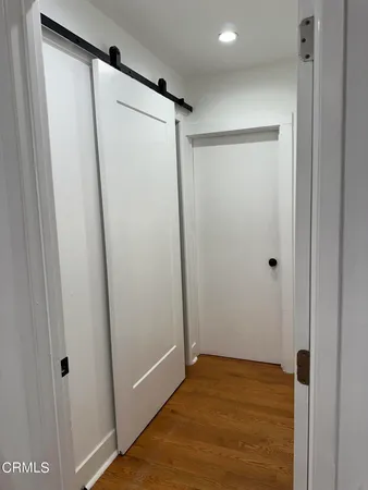 a view of closet area