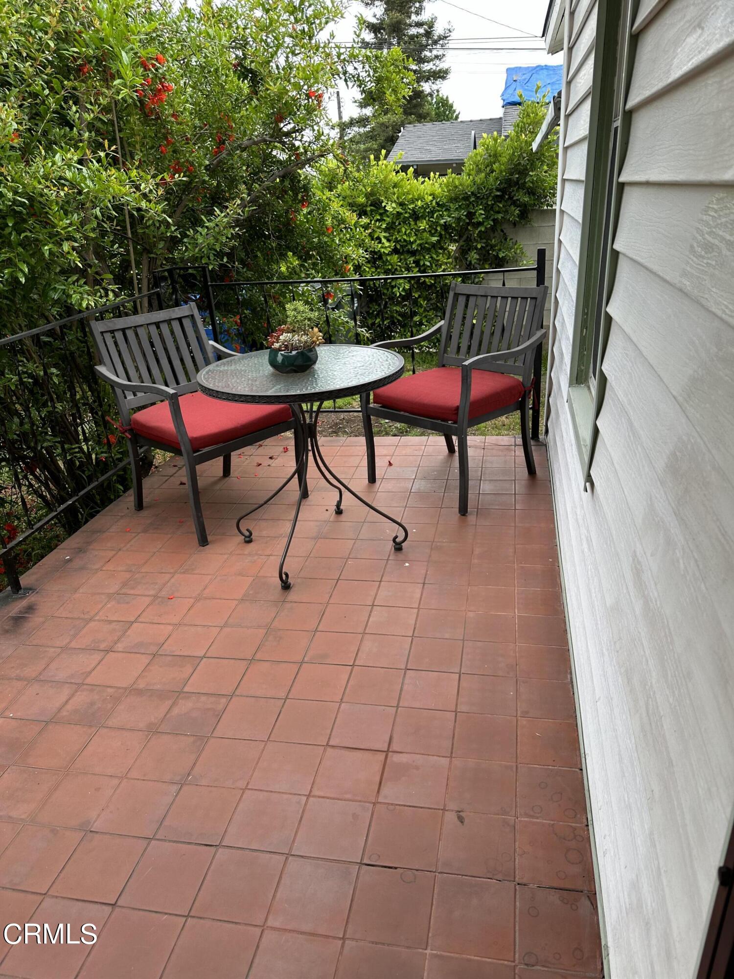 117 North Alta Vista Avenue Monrovia, CA 91016 - Photo 21 of 23 a sitting area with furniture and wooden floor