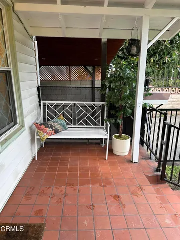 a view of outdoor space with deck and patio