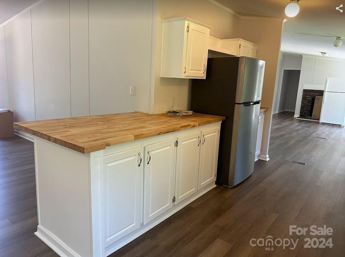 1770 Dark Corner Road Rutherfordton, NC 28139 - Photo 7 of 26 a kitchen with a appliances and a refrigerator