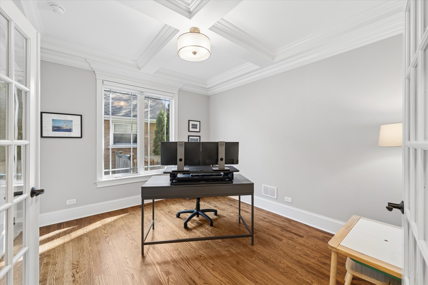 700 Swain Avenue Elmhurst, IL 60126 - Photo 15 of 33 a view of a workspace with furniture and a window