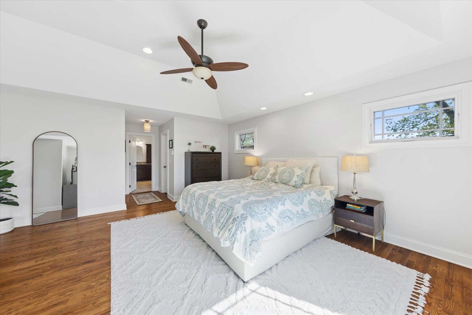 700 Swain Avenue Elmhurst, IL 60126 - Photo 22 of 33 a living room with furniture and a wooden floor