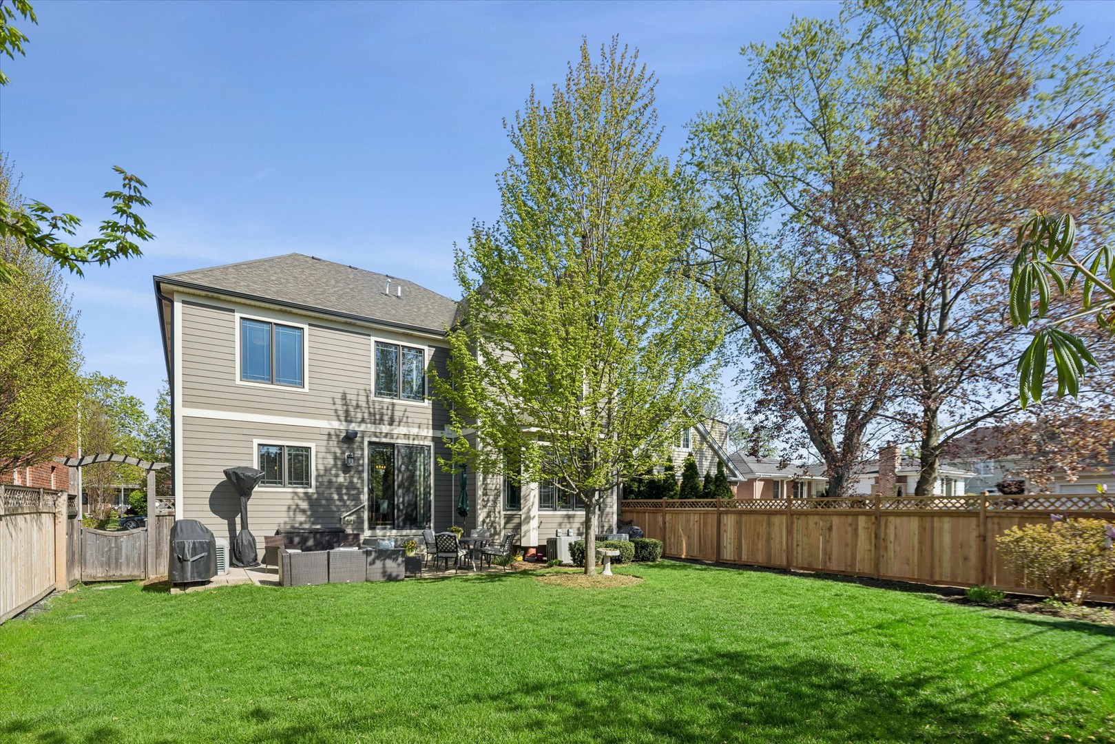 700 Swain Avenue Elmhurst, IL 60126 - Photo 32 of 33 a view of a house with a yard and sitting area