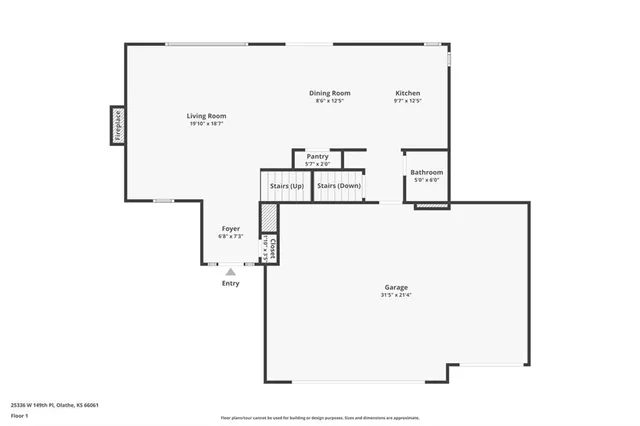$515,000 | 25336 West 149th Place, Olathe, KS 66061