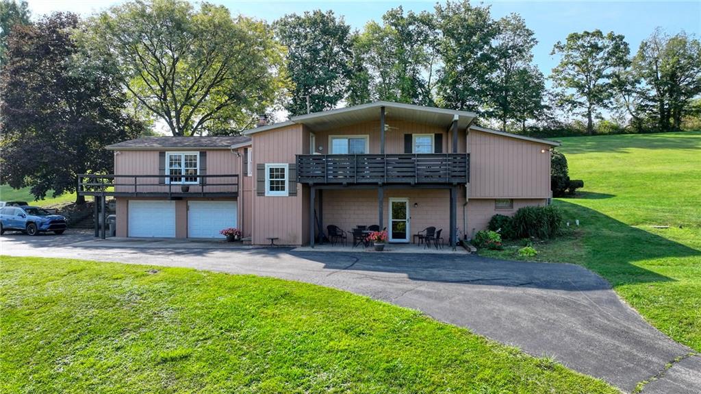 275 Spring Valley Road Saxonburg, PA 16056 - Photo 2 of 42 back of the house with deck