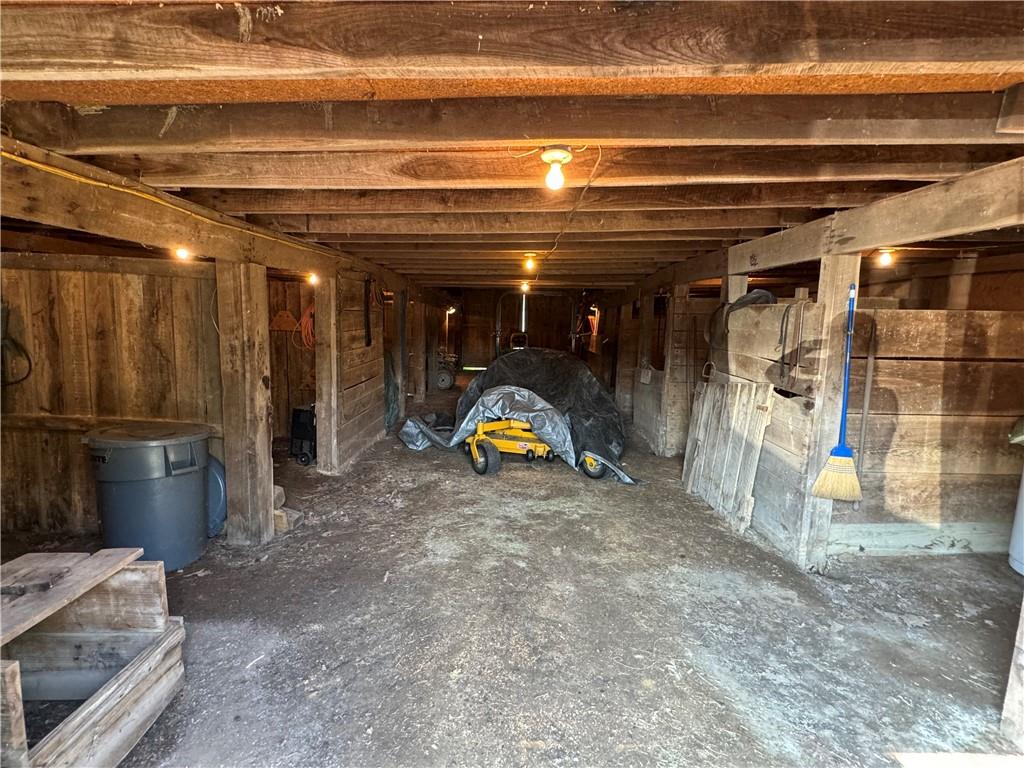 275 Spring Valley Road Saxonburg, PA 16056 - Photo 42 of 42 first barn building interior, several stalls