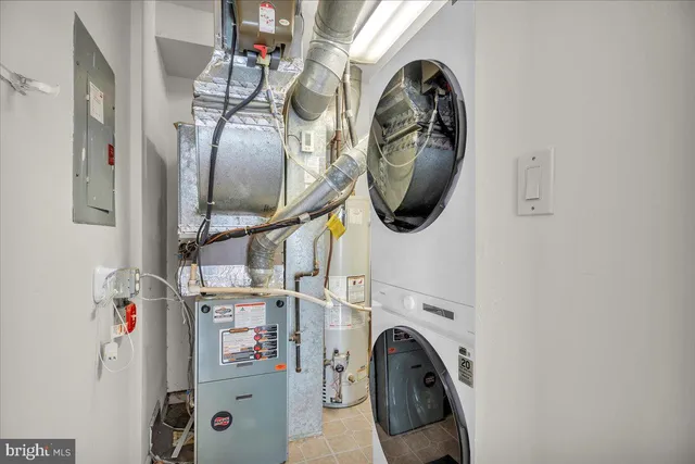 a close view of walk in closet