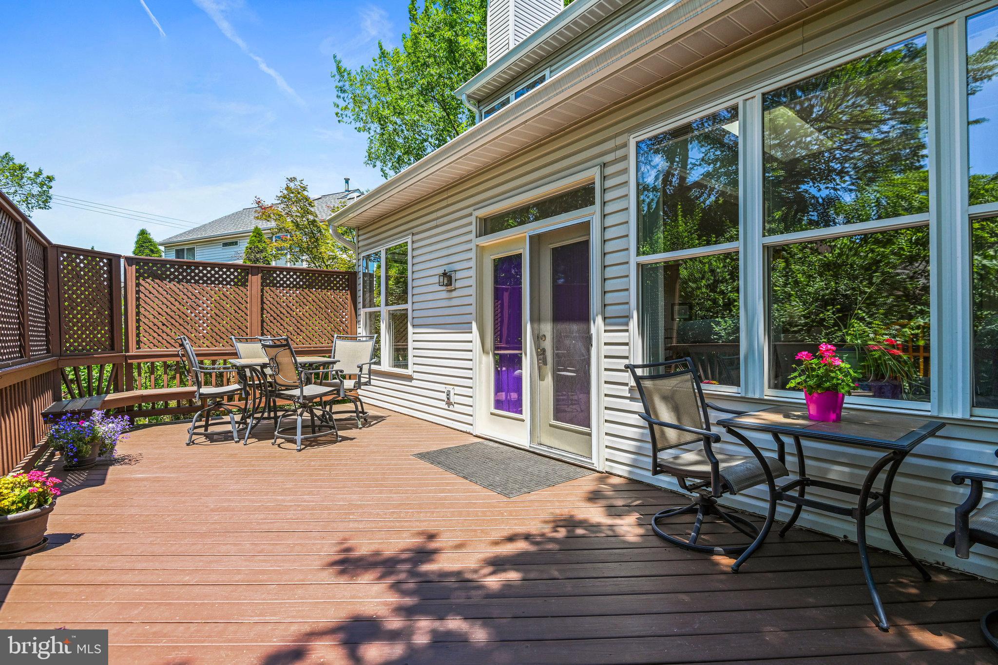 46865 Backwater Drive Sterling, VA 20164 - Photo 4 of 53 French doors leading to inviting deck