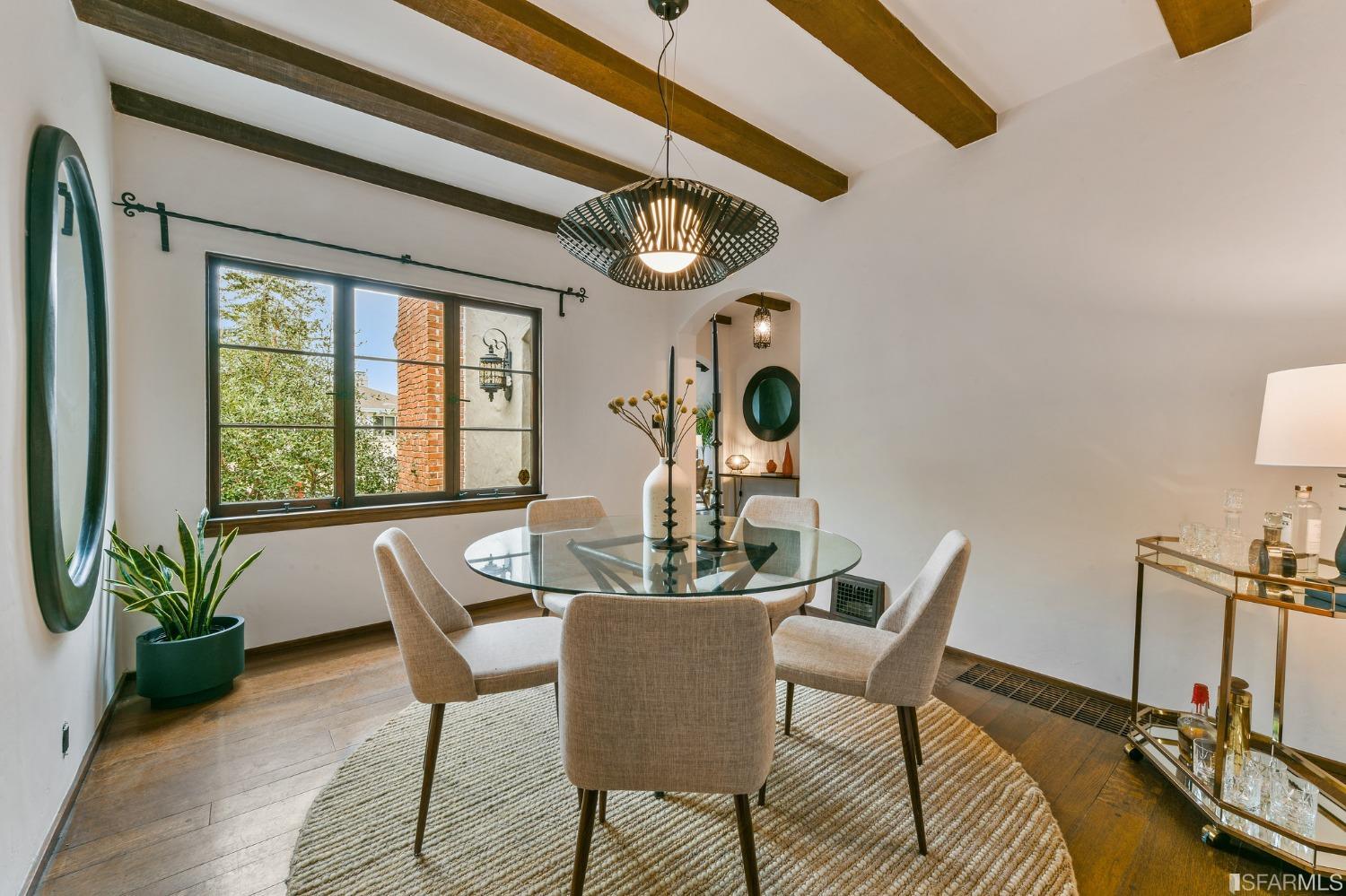 2515 Buena Vista Way Berkeley, CA 94708 - Photo 13 of 52 a dining room with furniture and window