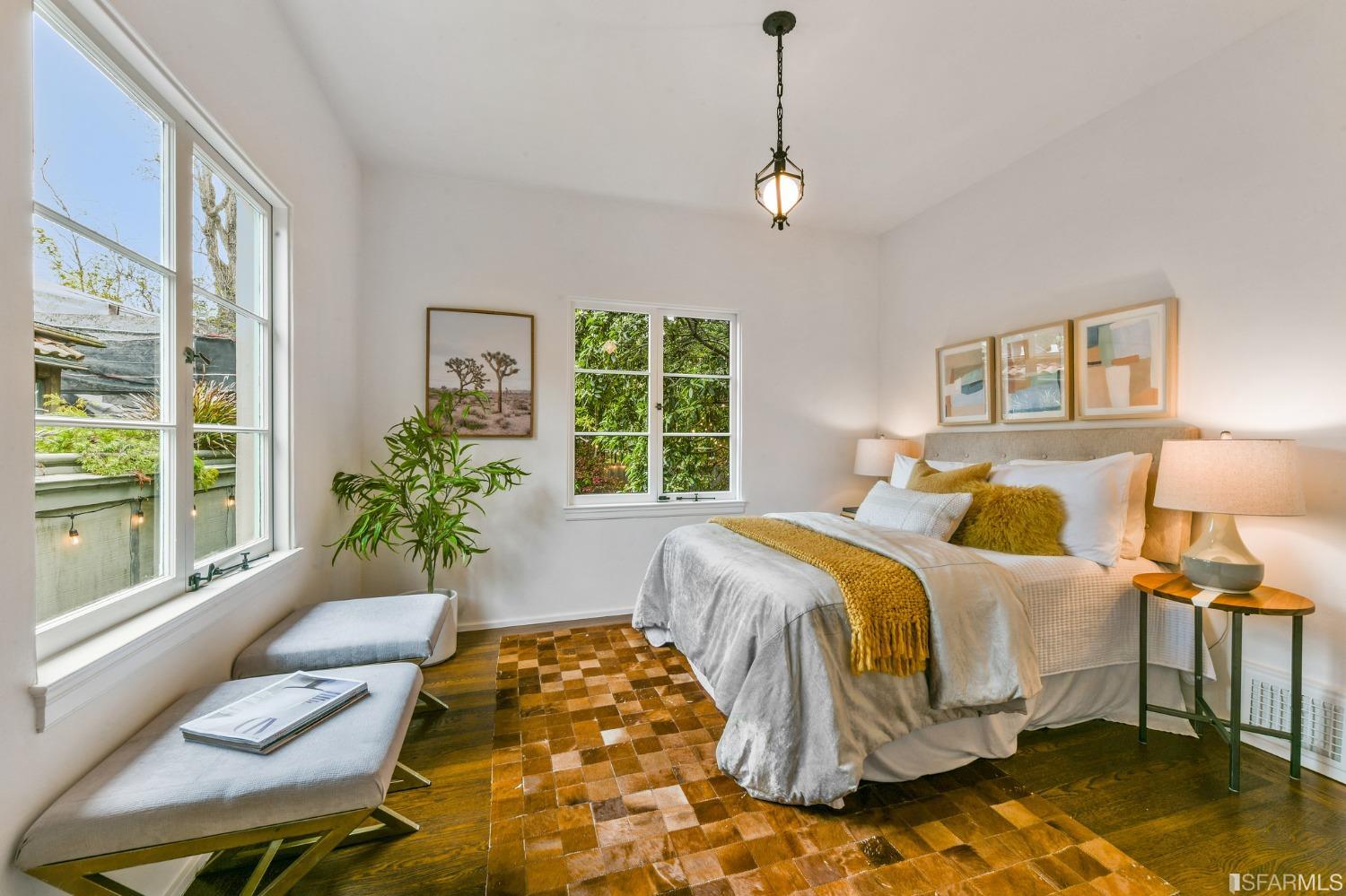 2515 Buena Vista Way Berkeley, CA 94708 - Photo 27 of 52 a bedroom with a bed and a window