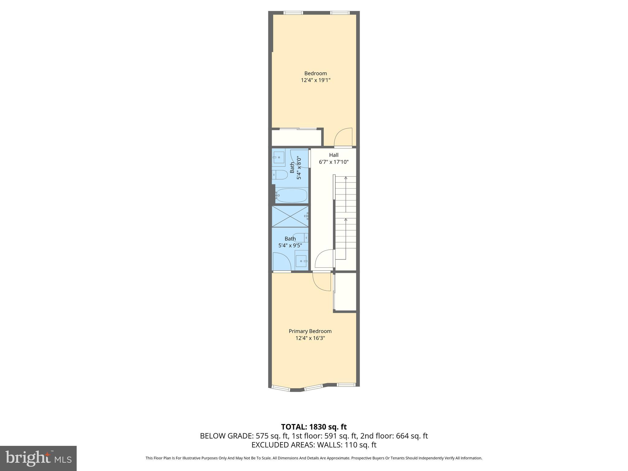 2245 East Preston Street Baltimore, MD 21213 - Photo 21 of 24 a picture of a floor plan