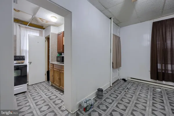 a bathroom with a sink and a shower