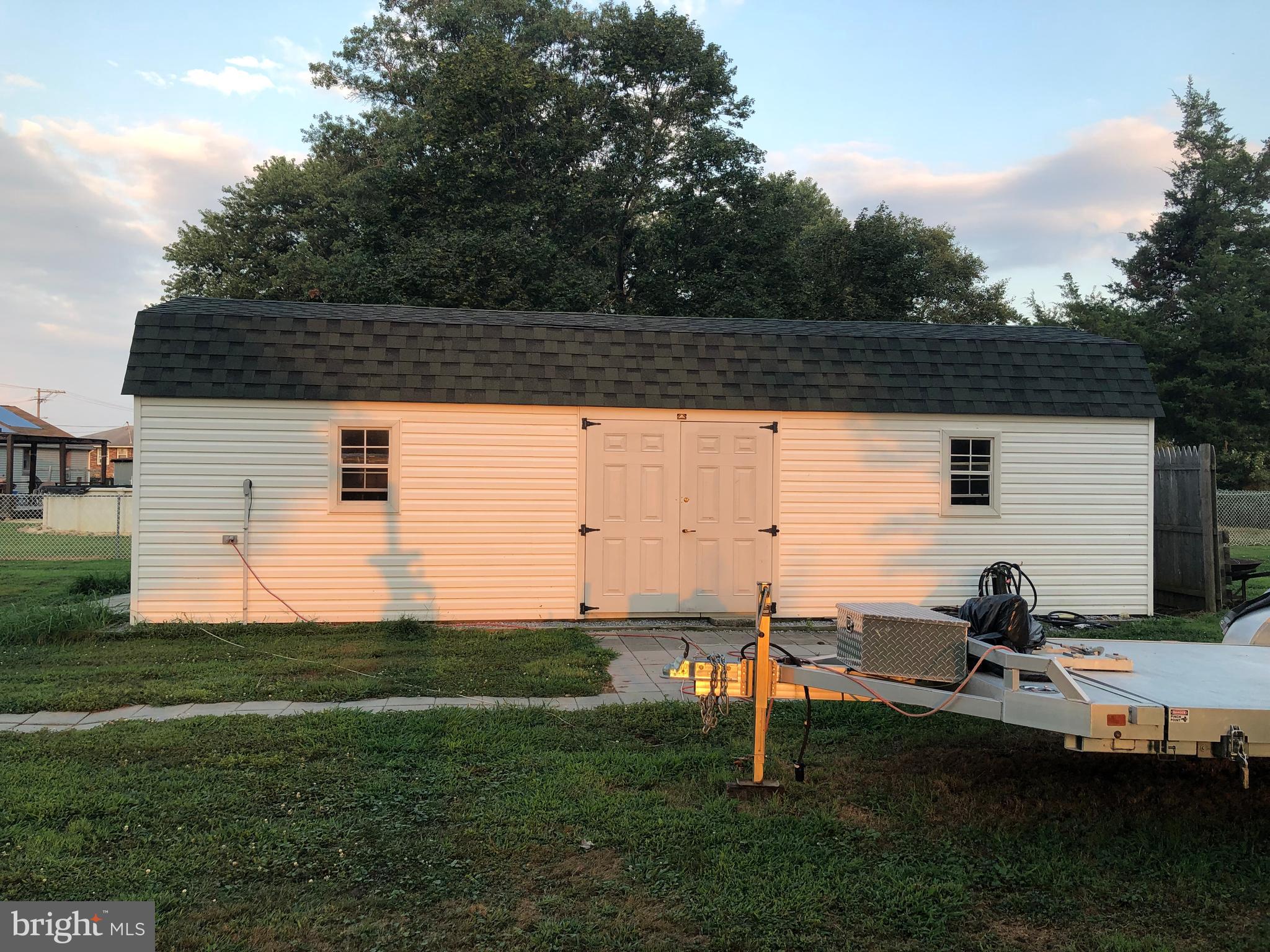 83 East Amwellbury Road Salem, NJ 08079 - Photo 12 of 24 12 x 32 Shed/Garage with electric and heat