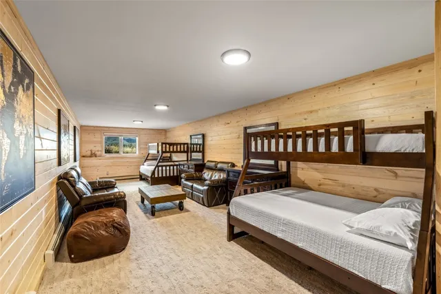 a view of an outdoor space with mountain view