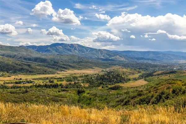 a view of a door of the house