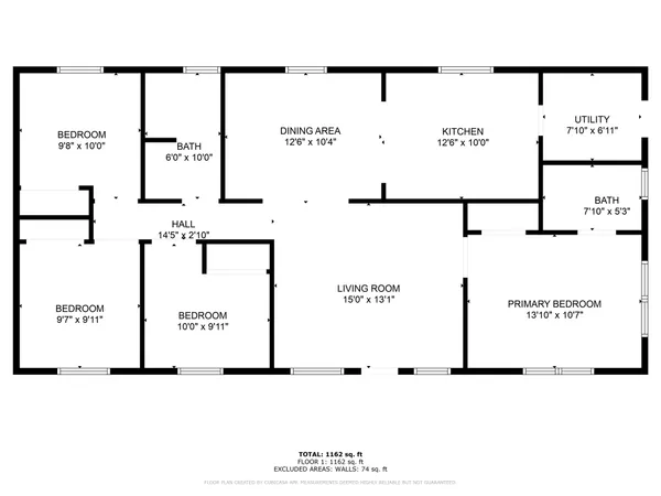 $1,800 | 541 Trails End Drive, Cleveland, TX 77328