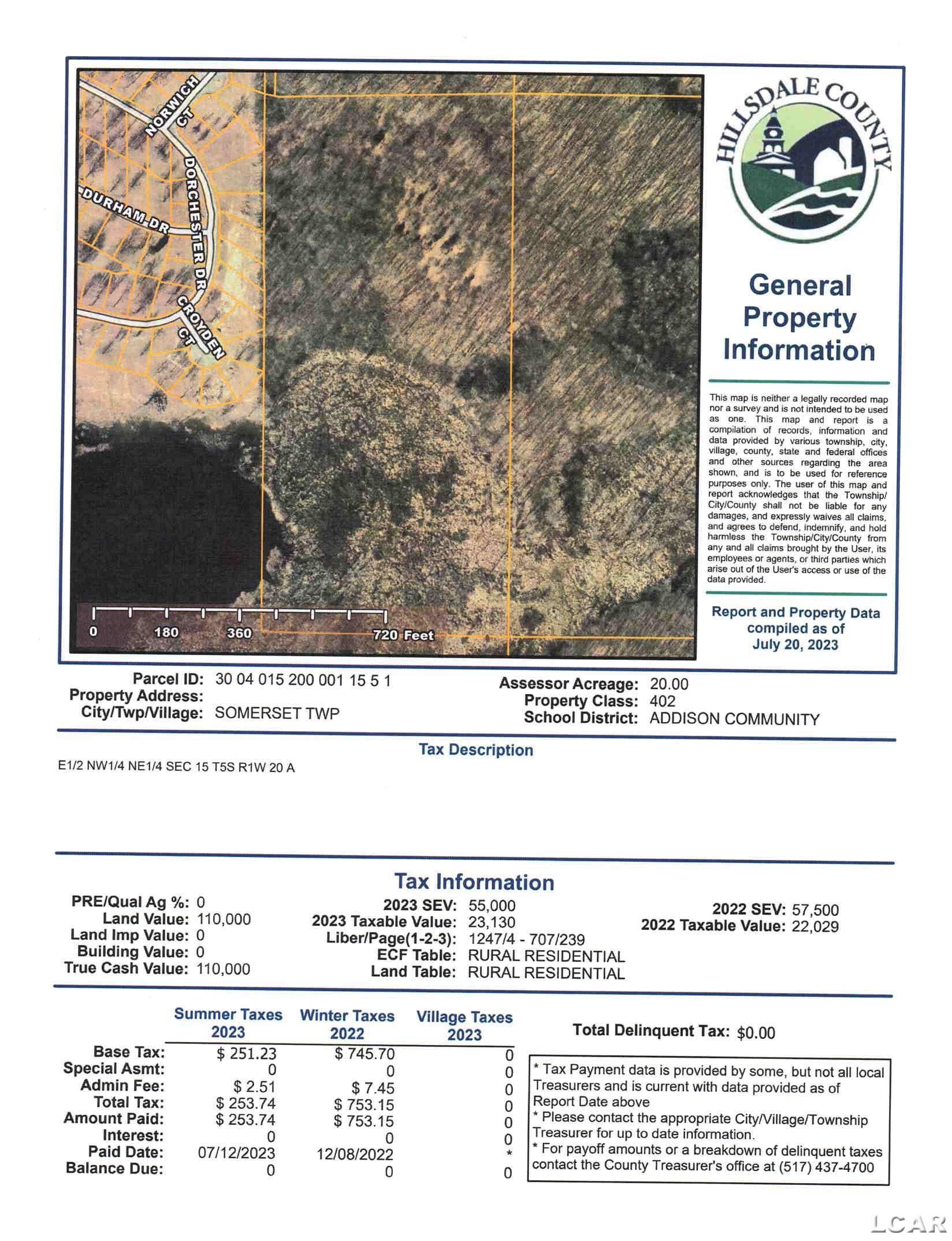 Vl East Chicago Road Somerset Center, MI 49282 - Photo 1 of 2