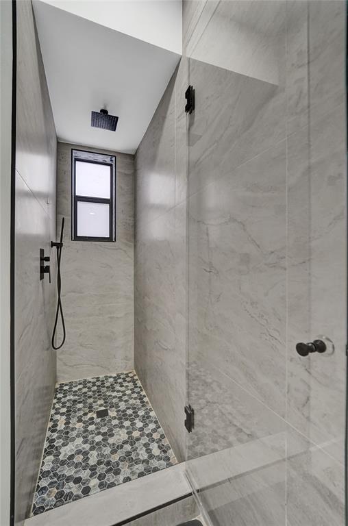 3501 North Park Road Hollywood, FL 33021 - Photo 37 of 55 a bathroom with a glass door shower