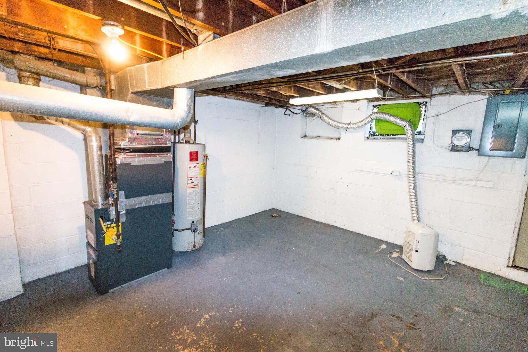 136 Bladen Road Baltimore, MD 21221 - Photo 20 of 23 unfinished area in lower level