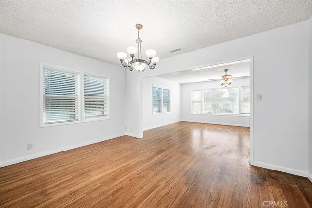 a view of livingroom with hardwood floor and window
