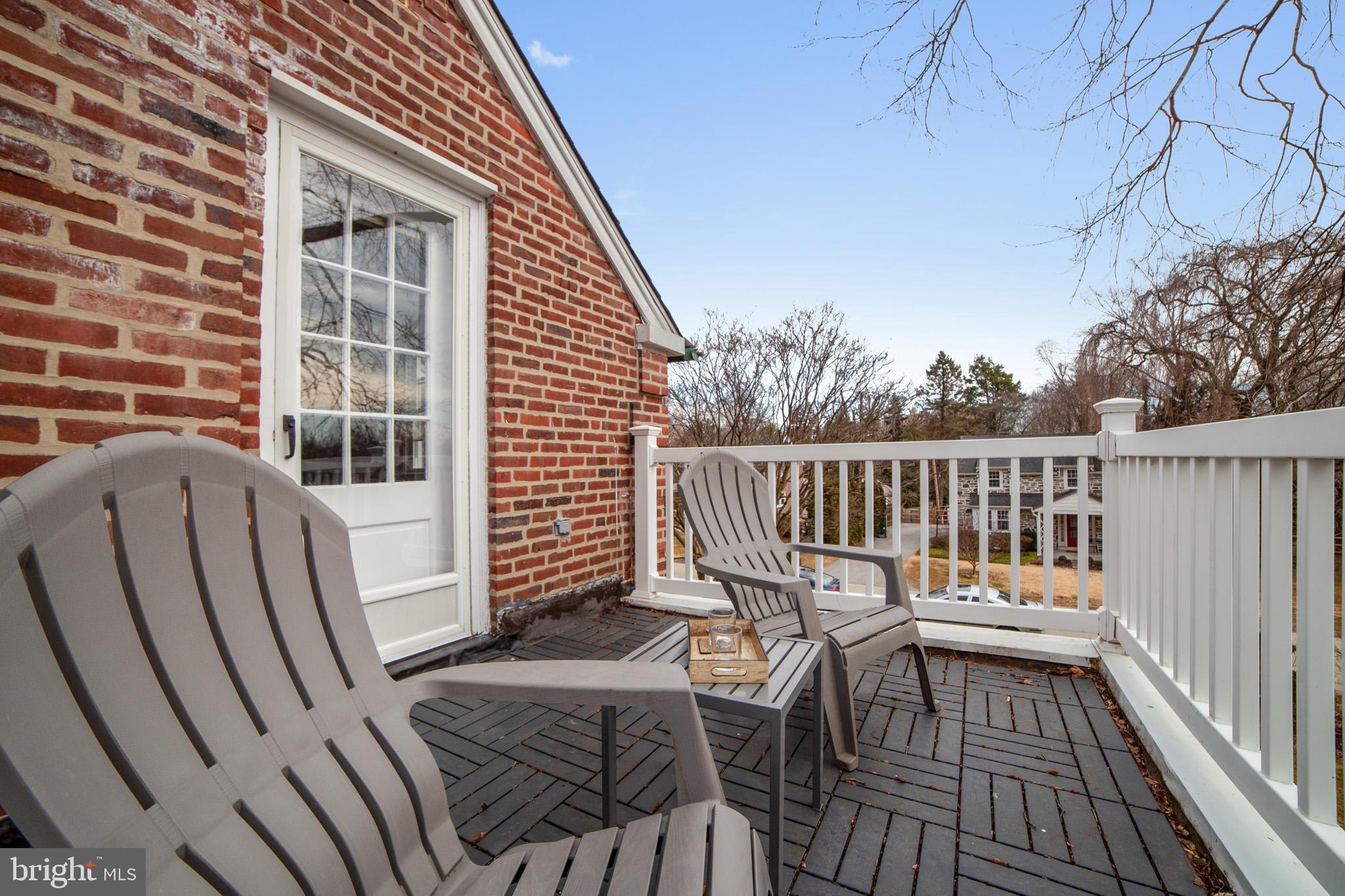 5 Green Valley Road Wallingford, PA 19086 - Photo 16 of 24 Roof Deck off Master Bedroom