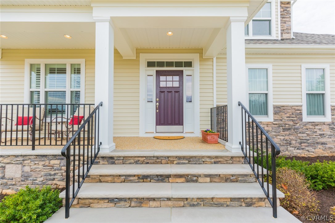 1372 Miners Trail Road Midlothian, VA 23114 - Photo 4 of 50 a view of front door of house with stairs