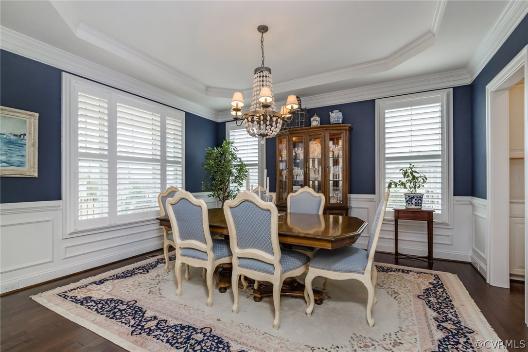 1372 Miners Trail Road Midlothian, VA 23114 - Photo 8 of 50 a view of a dining room with furniture window and wooden floor