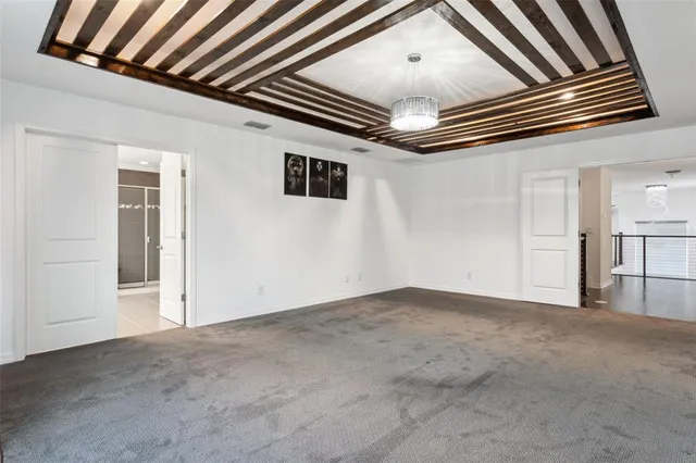 a view of empty room