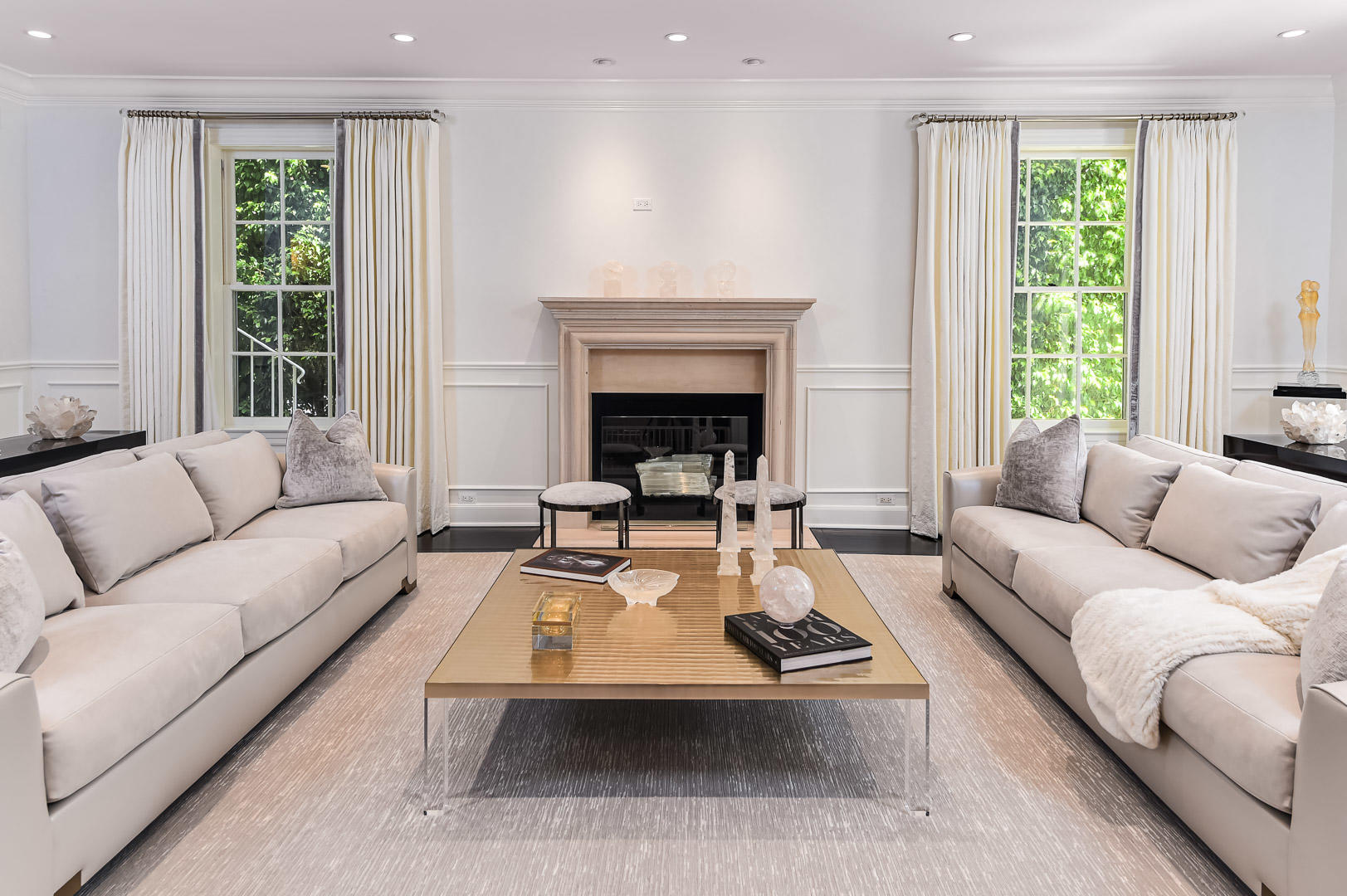130 Cocoanut Row Palm Beach, FL 33480 - Photo 16 of 31 a living room with furniture fireplace and window